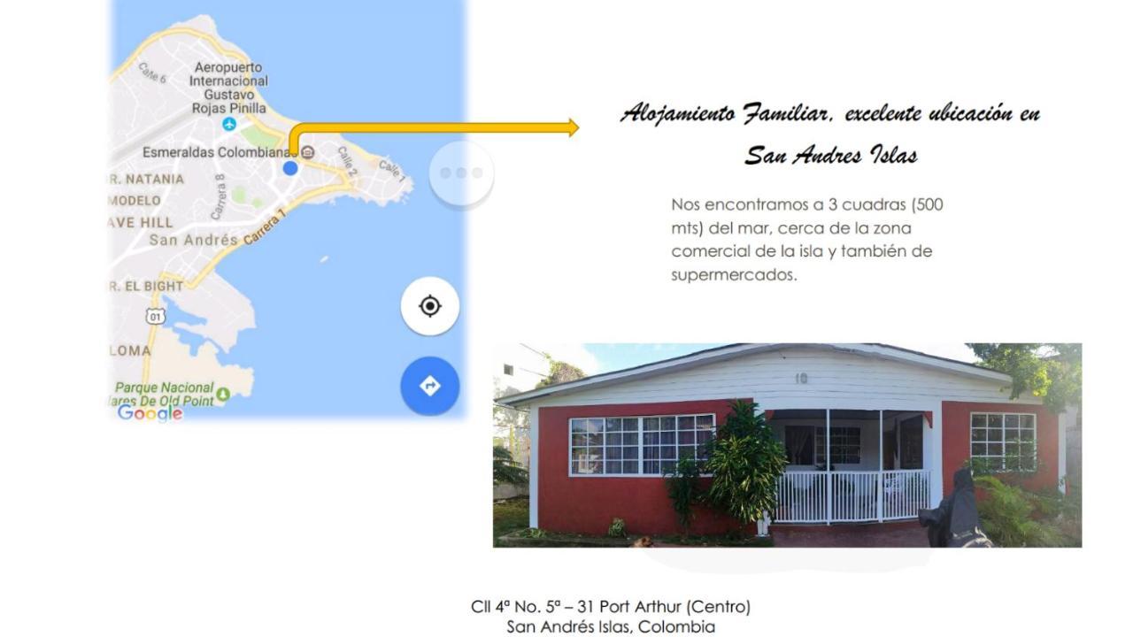 דירות San Andrés Andy'S House מראה חיצוני תמונה